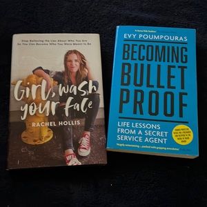 2 self-help books Excellent condition